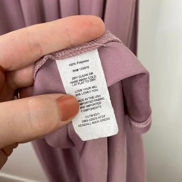 SHOW ME YOUR MUMU kendall rose pink maxi dress XS - Picture 9 of 9